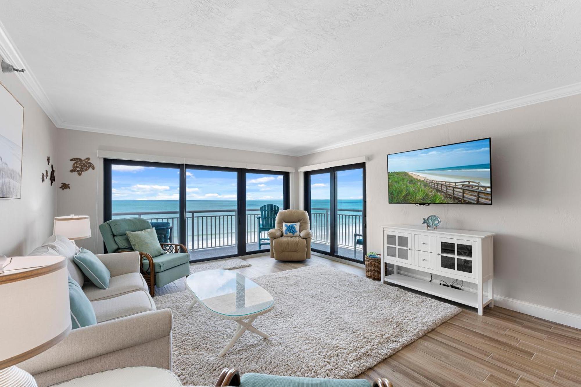 Spectacular Beach Views! Direct Oceanfront Unit On The No-Drive Beach New Smyrna Beach Exterior foto