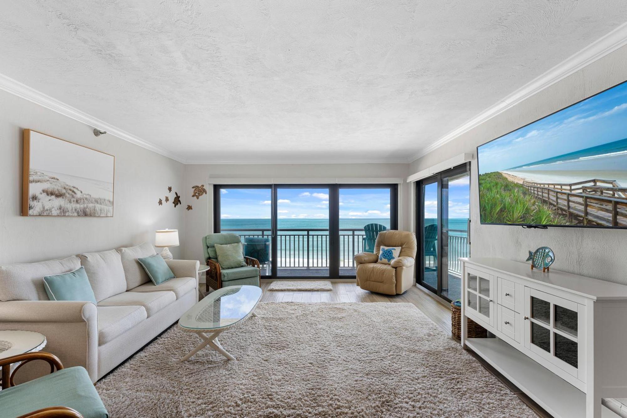 Spectacular Beach Views! Direct Oceanfront Unit On The No-Drive Beach New Smyrna Beach Exterior foto